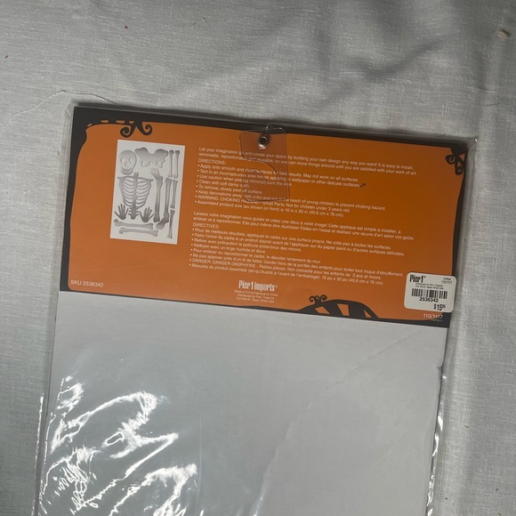 Reflective Skeleton Appliqué - Picture 2 of 2